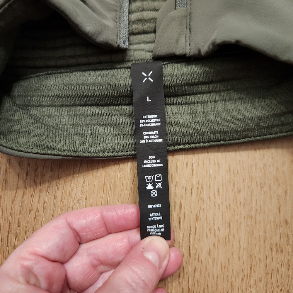 Men's Ten Thousand Brand Quarter Zip Tactical Jacket - Picture 10 of 11